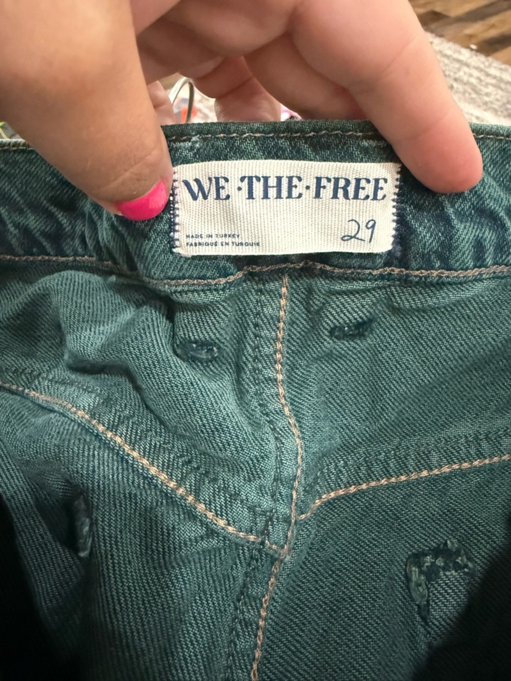 Free People 'We The Free' Final Countdown Wide-Leg Jeans - Picture 7 of 7